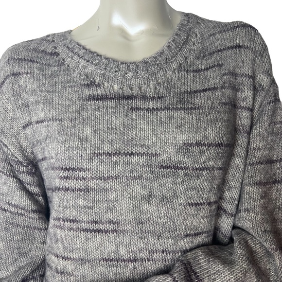 Democracy Gray Sweater Long Sleeve - Picture 3 of 14